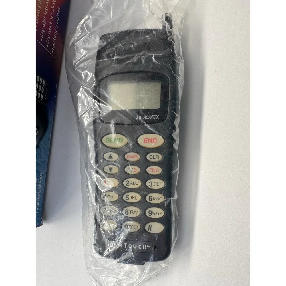 Vintage‎ Audiovox 502AT NiMH Battery Hand Held Portable Cellular Telephone